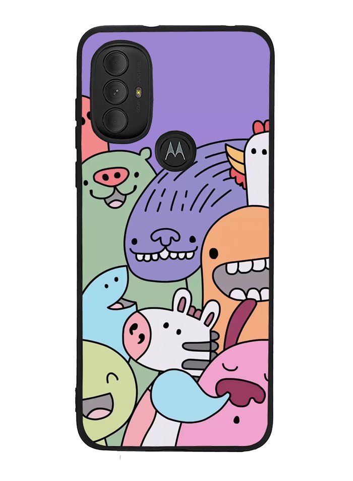Kawaii Doodle Motorola Moto G Pure 2021 , Moto G Power 2022 Case OV9062
