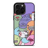Kawaii Doodle iPhone 16 Pro Max Case OV9062