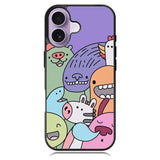 Kawaii Doodle iPhone 17 Case OV9062