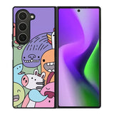 Kawaii Doodle Samsung Galaxy Z Fold 6 5G 2024 Case OV9062