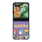 Kawaii Emoji Happy Motorola Moto RAZR 2025 Case OV9061