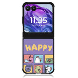 Kawaii Emoji Happy Motorola Moto Razr Plus 2024 , Moto Razr+ 2024 Case OV9061
