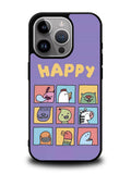 Kawaii Emoji Happy iPhone 16 Pro Case OV9061