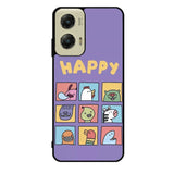 Kawaii Emoji Happy Motorola Moto G Stylus 5G 2024 Case OV9061