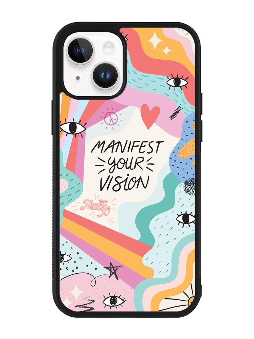 Manifest Your Vision iPhone 14 Plus Case QC9058