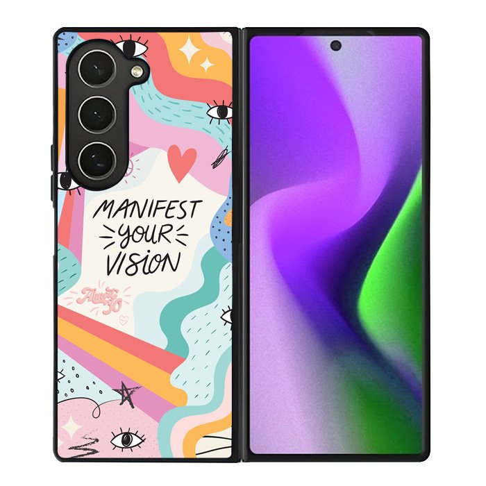 Manifest Your Vision Samsung Galaxy Z Fold 6 5G 2024 Case OV9058