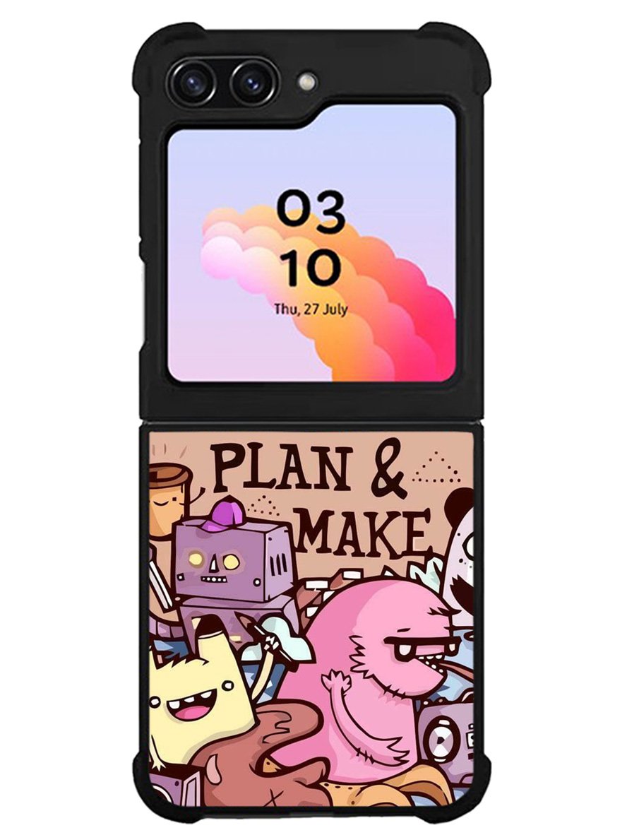 Monster Plan And Make Samsung Galaxy Z Flip 5 5G 2023 Case OV9057