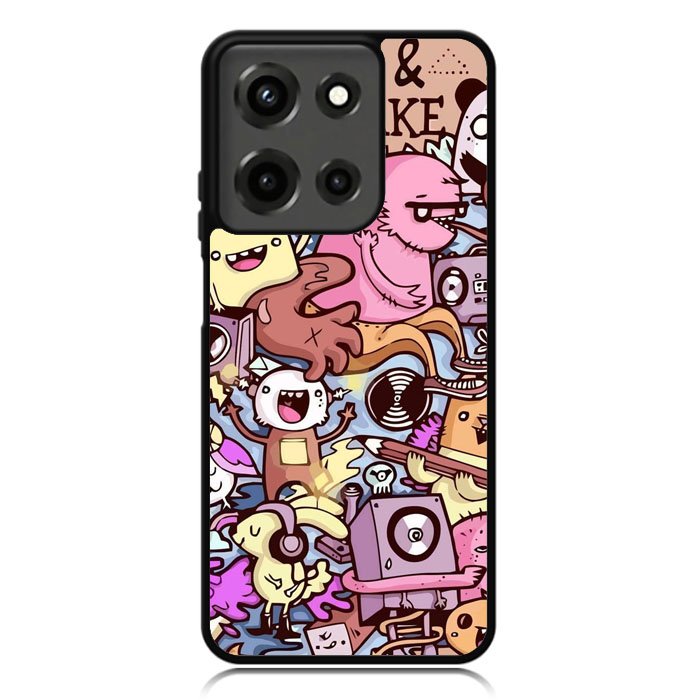 Monster Plan And Make Motorola Moto G 5G 2025 Case OV9057