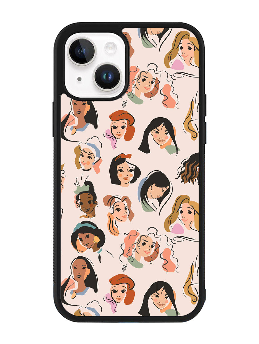 Princess Disney Face iPhone 14 Plus Case QC9053