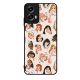 Princess Disney Face Motorola Moto G Play 2024 Case OV9053