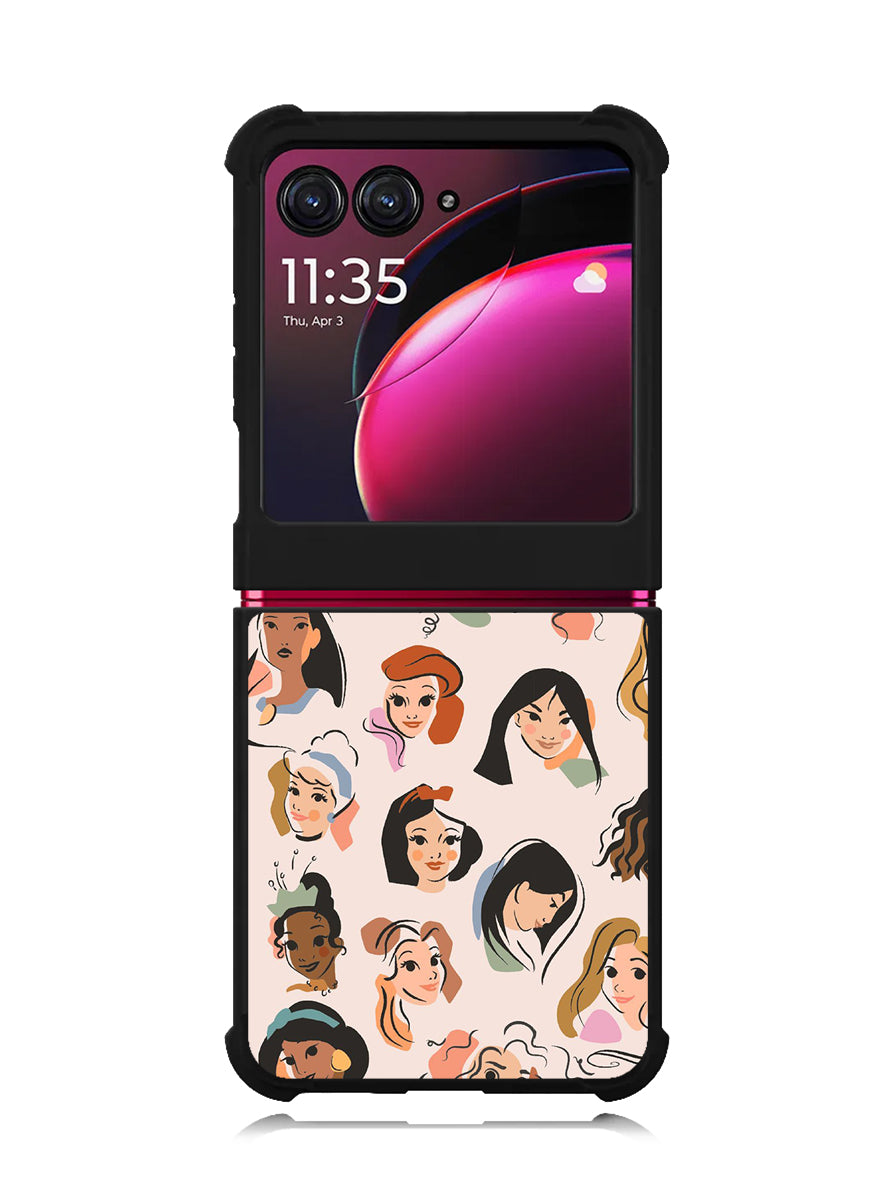 Princess Disney Face Motorola Moto Razr Plus 2023 , Moto Razr+ 2023 Case OV9053