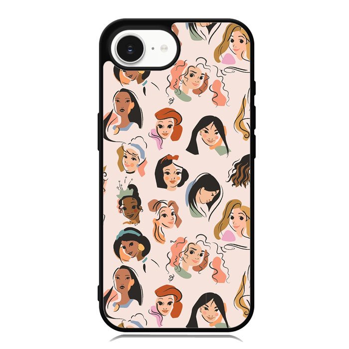 Princess Disney Face iPhone 16e Case OV9053