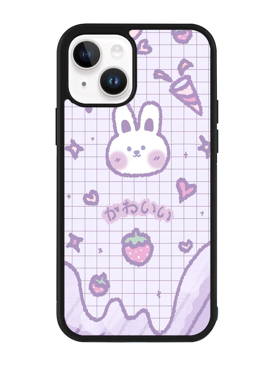 Rabbit Cute Purple iPhone 14 Case QC9051