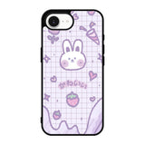 Rabbit Cute Purple iPhone 17e Case OV9051