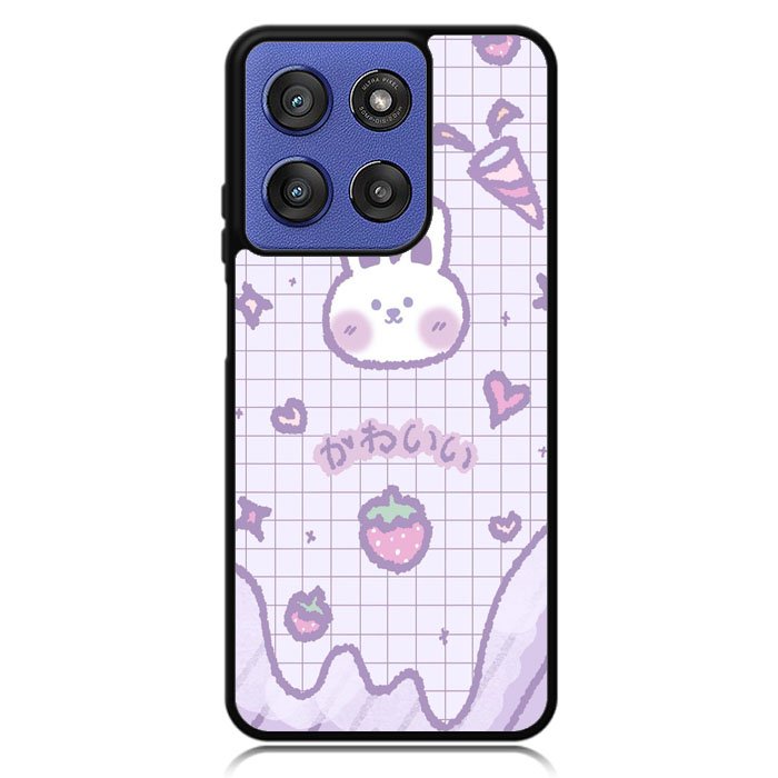 Rabbit Cute Purple Motorola Moto G Stylus 5G 2025 Case OV9051