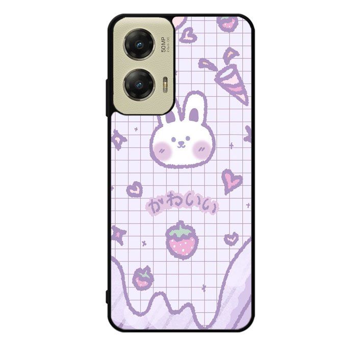 Rabbit Cute Purple Motorola Moto G Stylus 5G 2024 Case OV9051