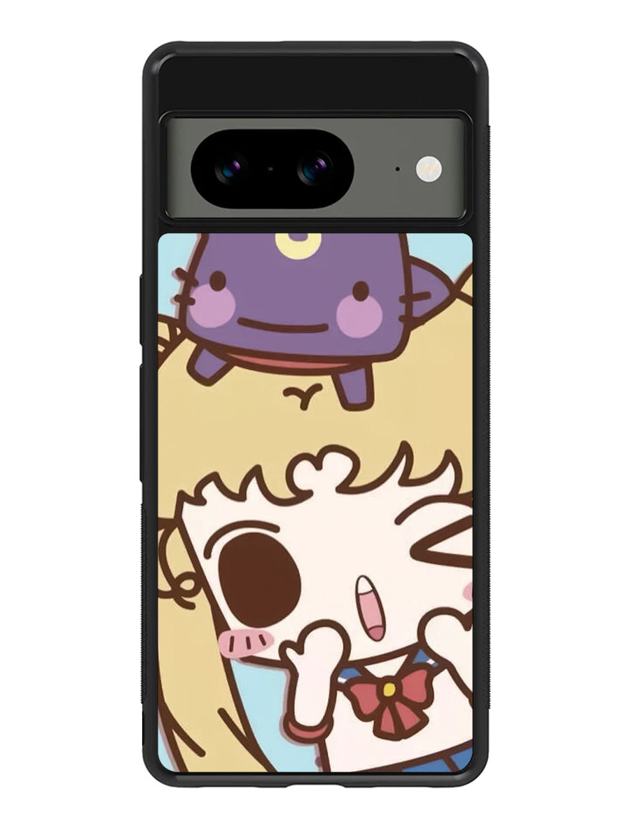 Sailor Moon Chibi Google Pixel 8A Case QC9049