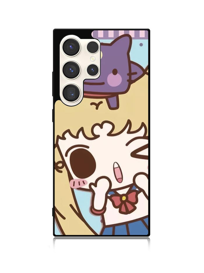 Sailor Moon Chibi Samsung Galaxy S25 Ultra 5G Case QC9049