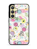 Smiley World Pattern Samsung Galaxy S24 FE 5G Case OV9048