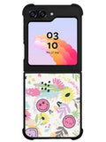 Smiley World Pattern Samsung Galaxy Z Flip 5 5G 2023 Case OV9048