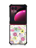 Smiley World Pattern Motorola Moto Razr Plus 2023 , Moto Razr+ 2023 Case OV9048