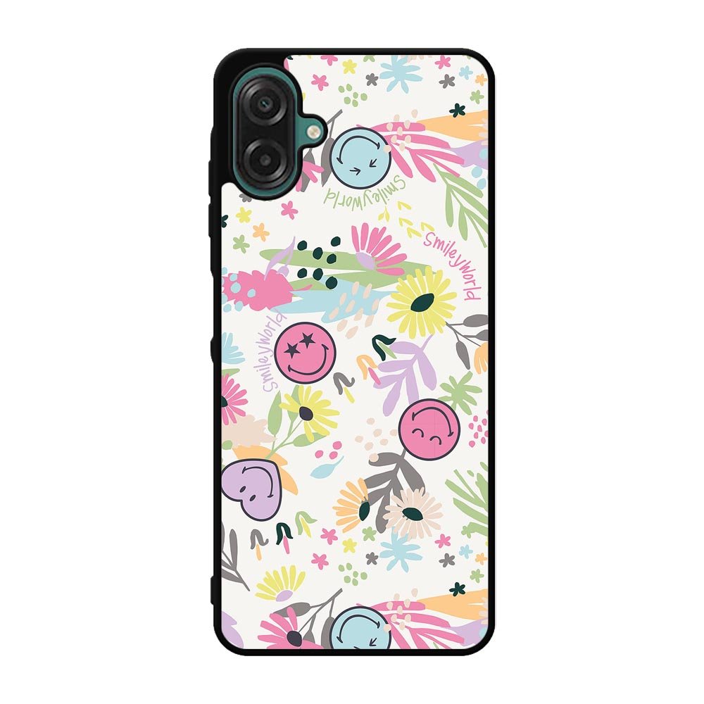 Smiley World Pattern Samsung Galaxy A07 Case QC9048