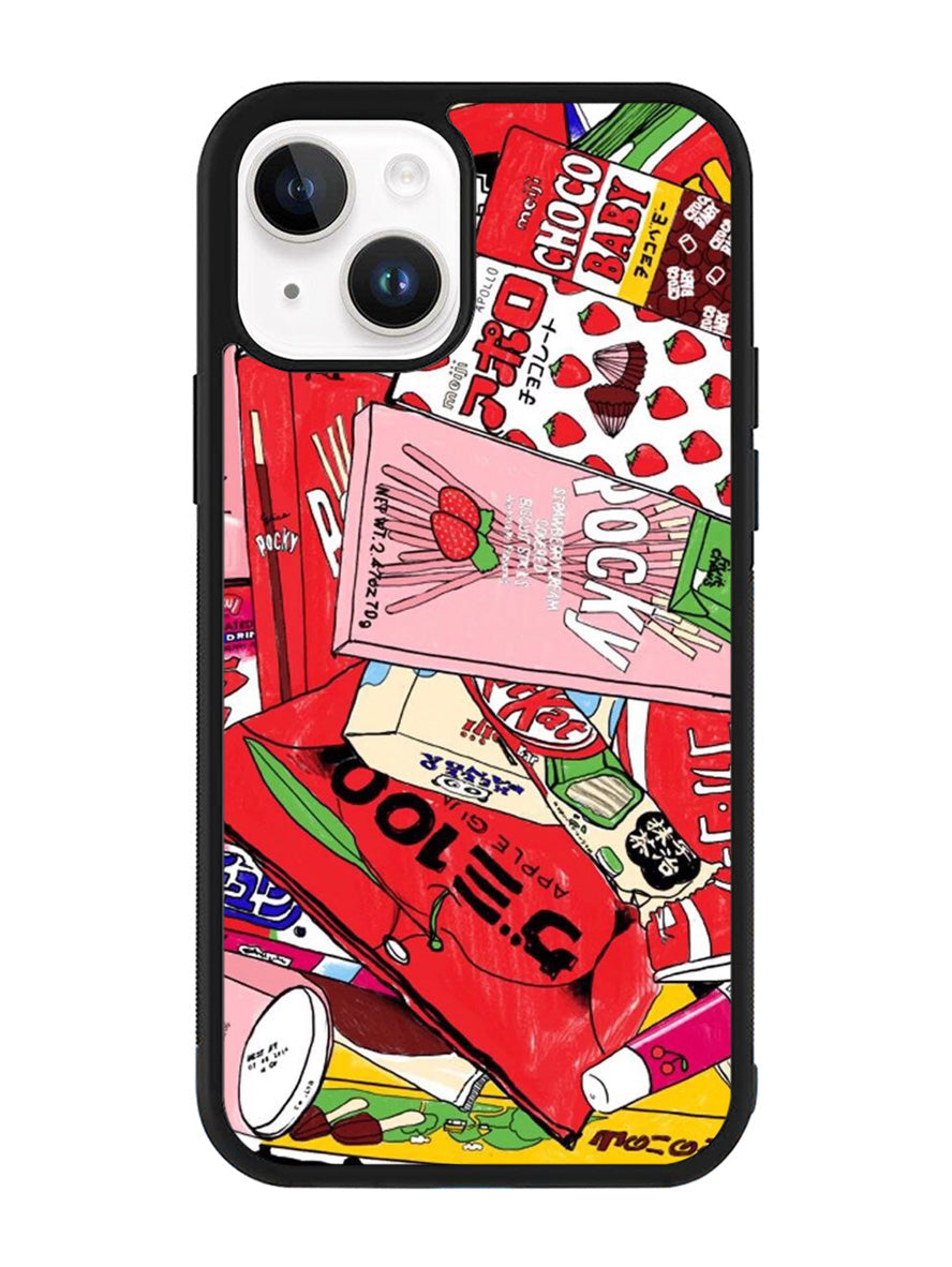 Snack Wallpaper iPhone 14 Case QC9047