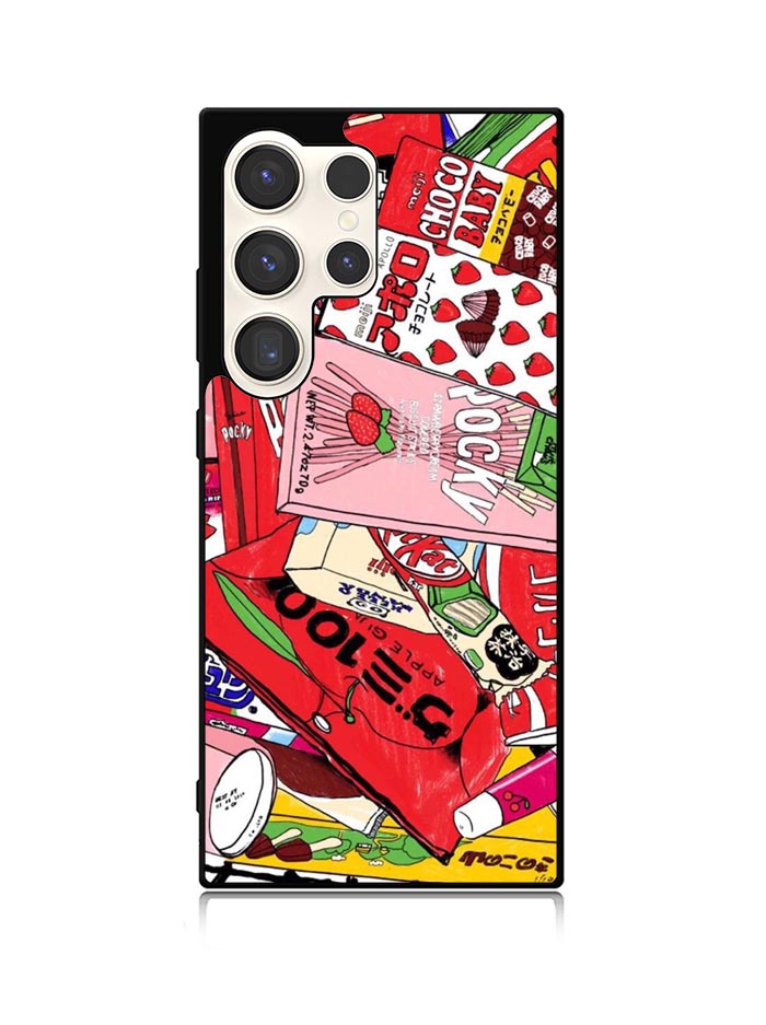 Snack Wallpaper Samsung Galaxy S23 Ultra 5G Case QC9047
