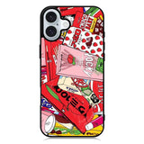 Snack Wallpaper iPhone 16 Case QC9047
