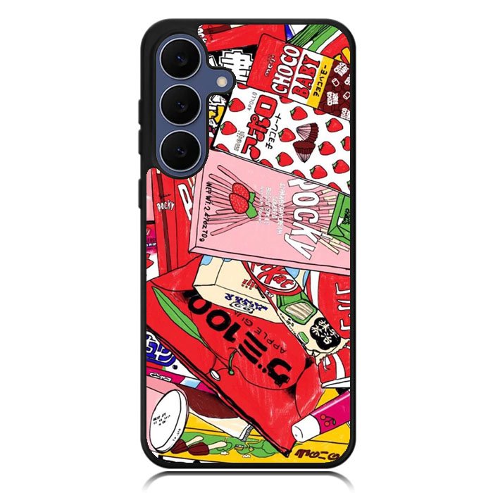 Snack Wallpaper Samsung Galaxy S25 FE Case OV9047