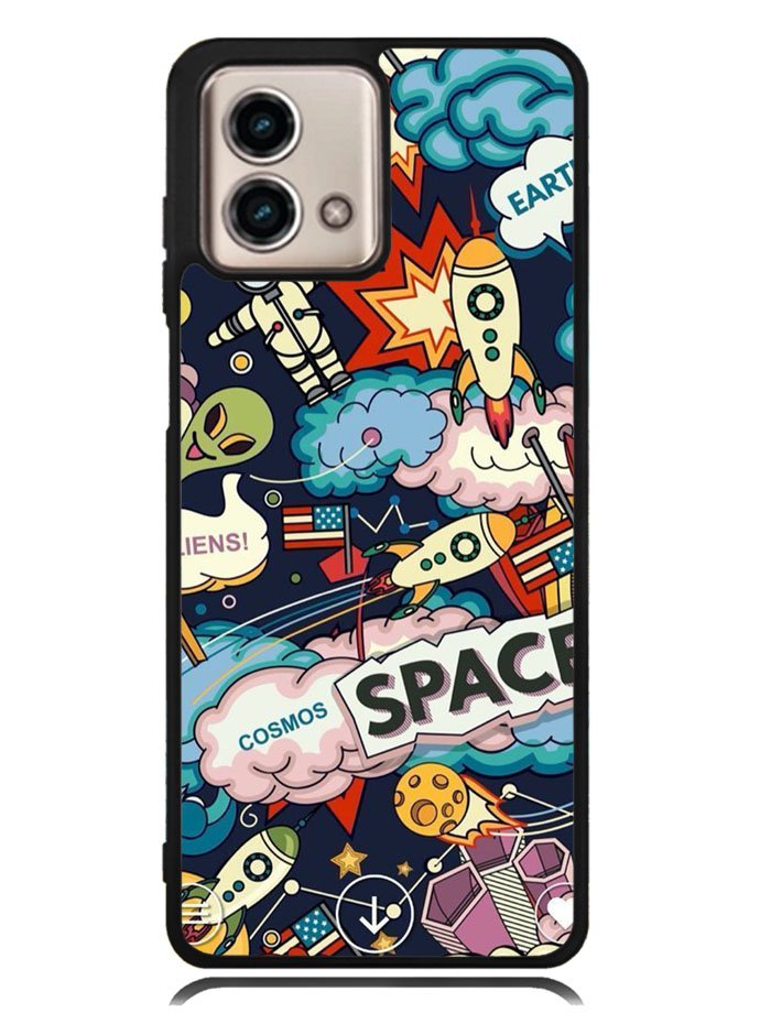 Space Sticker Motorola Moto G Stylus 5G 2023 Case OV9044