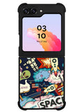 Space Sticker Samsung Galaxy Z Flip 5 5G 2023 Case OV9044