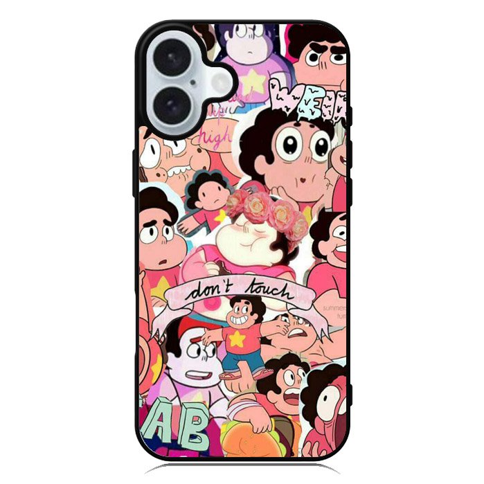 Steven Universe Collage iPhone 16 Plus Case QC9041