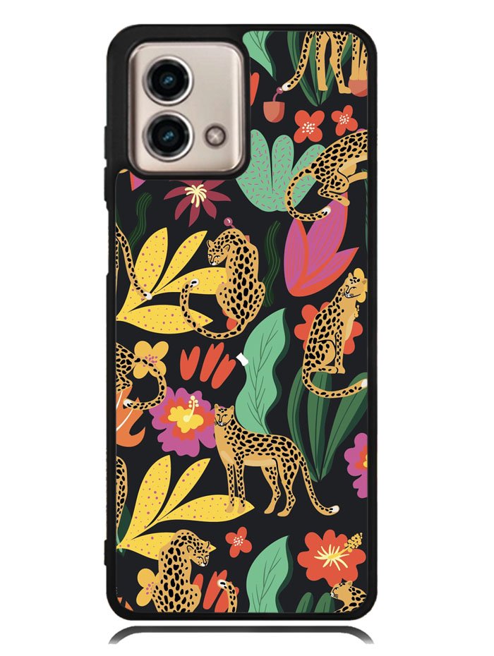 Tiger Forest Pattern Motorola Moto G Stylus 5G 2023 Case OV9040
