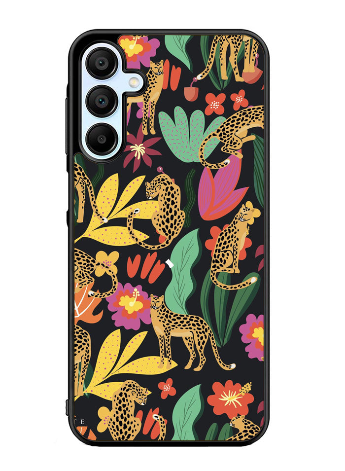 Tiger Forest Pattern Samsung Galaxy A15 5G Case OV9040