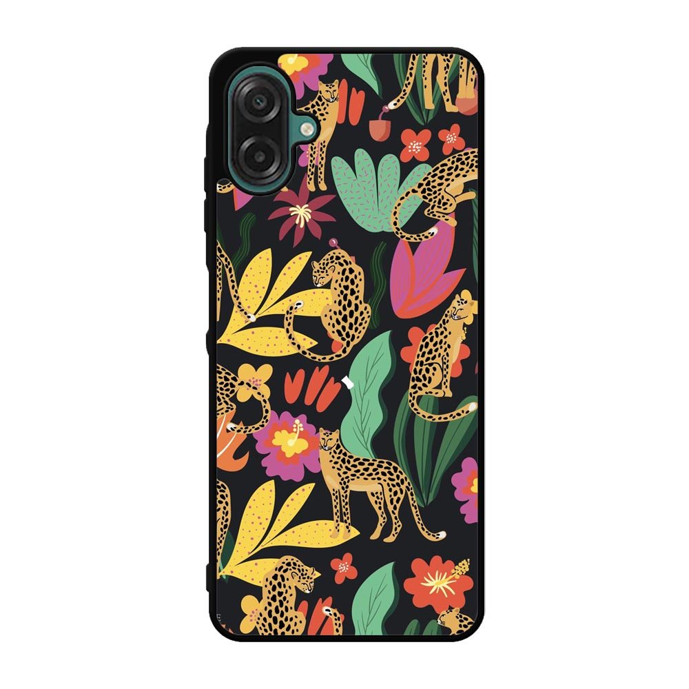 Tiger Forest Pattern Samsung Galaxy A07 Case QC9040
