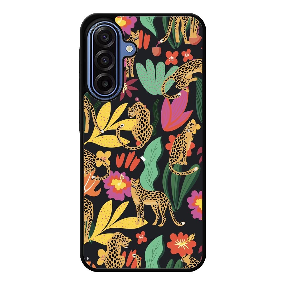 Tiger Forest Pattern Samsung Galaxy A17 Case QC9040