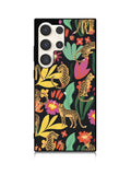 Tiger Forest Pattern Samsung Galaxy S25 Ultra 5G Case QC9040