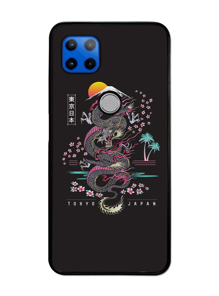 Tokyo Japan Dragon Motorola Moto G 5G Case , Moto One 5G Ace Case