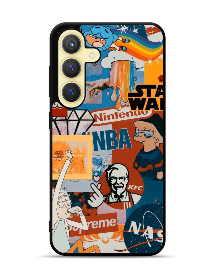 Tumblr Sticker Samsung Galaxy S25 5G Case OV9038