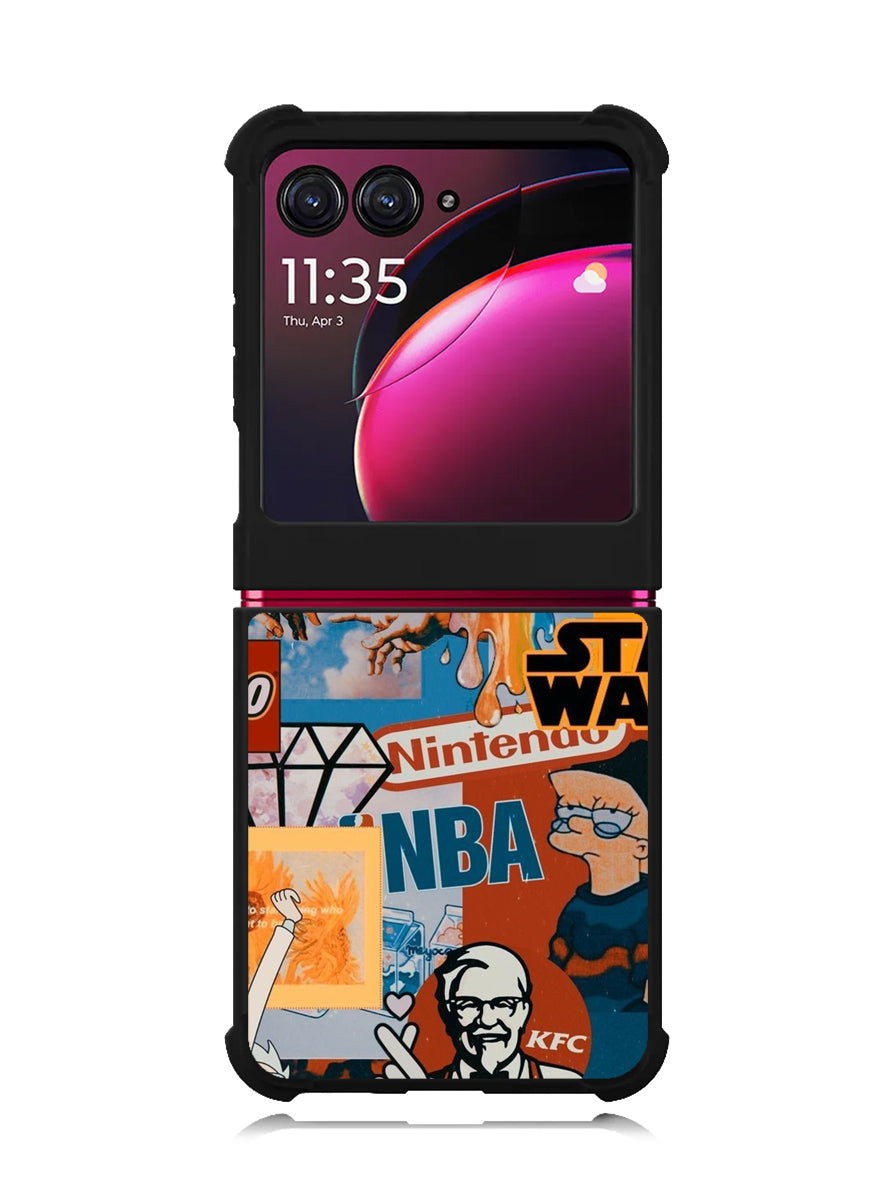 Tumblr Sticker Motorola Moto Razr Plus 2023 , Moto Razr+ 2023 Case OV9038