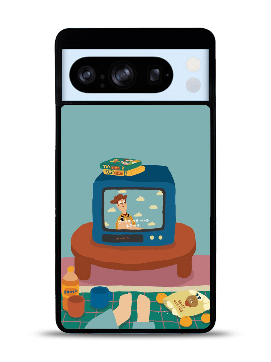 Watching Woody Google Pixel 8 Pro Case QC9037