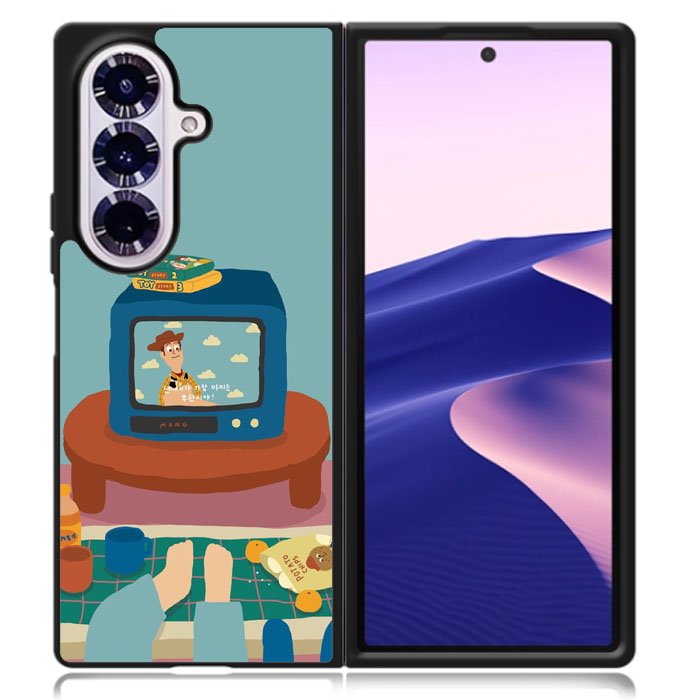 Watching Woody Samsung Galaxy Z Fold 7 Case OV9037