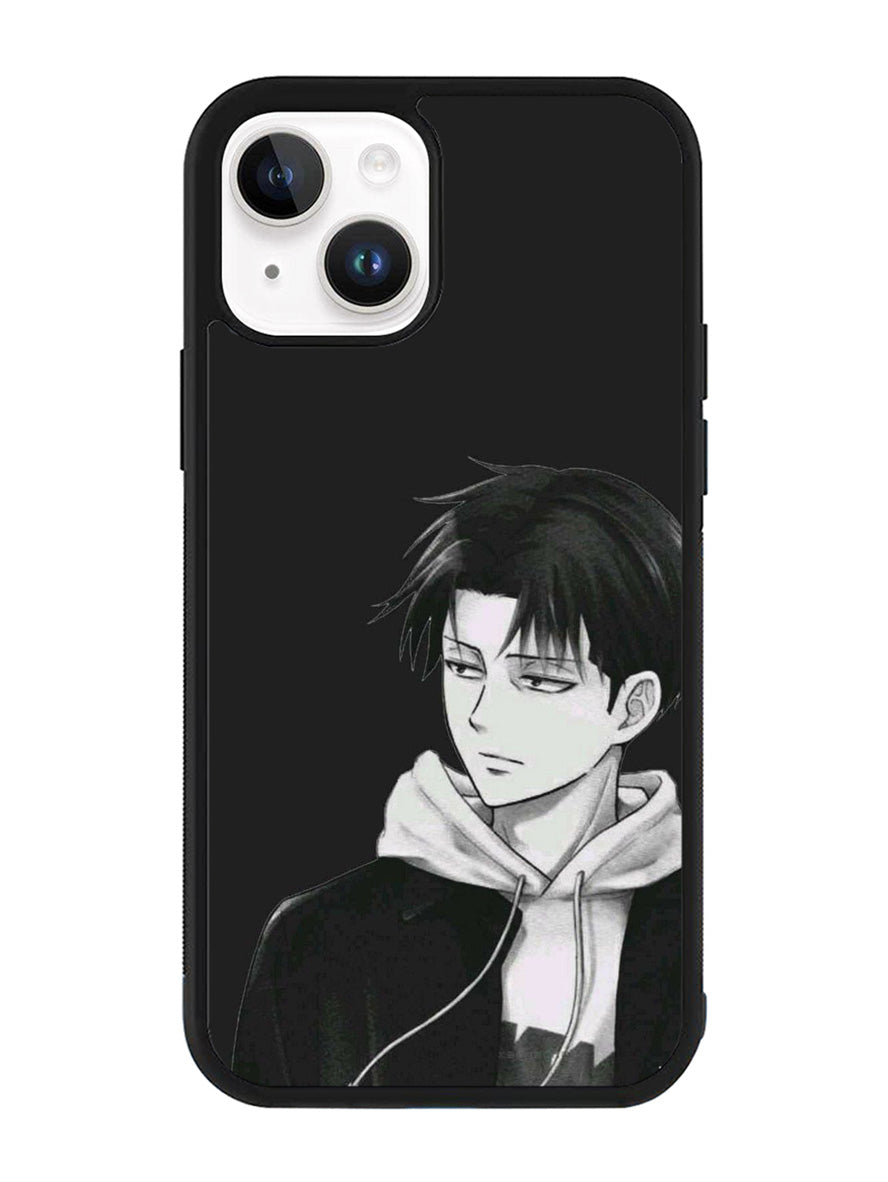 Attack on Titan Levi Face iPhone 14 Plus Case QC9029
