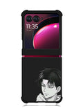 Attack on Titan Levi Face Motorola Moto Razr Plus 2023 , Moto Razr+ 2023 Case OV9029