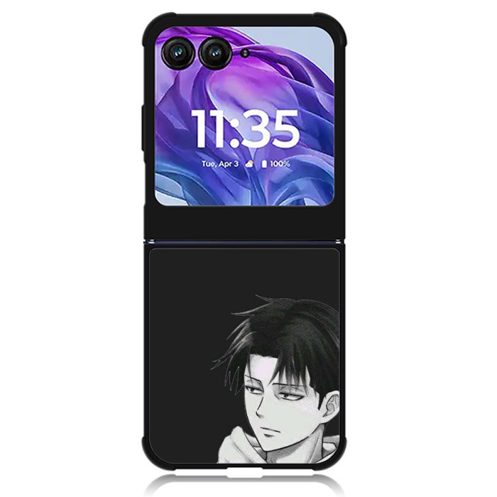 Attack on Titan Levi Face Motorola Moto Razr Plus 2024 , Moto Razr+ 2024 Case OV9029