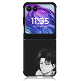 Attack on Titan Levi Face Motorola Moto Razr Plus 2024 , Moto Razr+ 2024 Case OV9029
