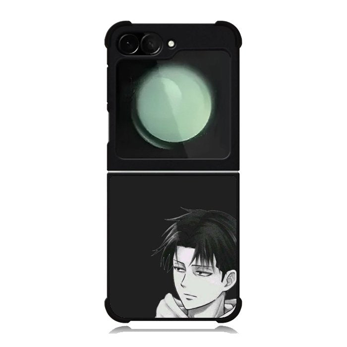Attack on Titan Levi Face Samsung Galaxy Z Flip 6 5G 2024 Case OV9029