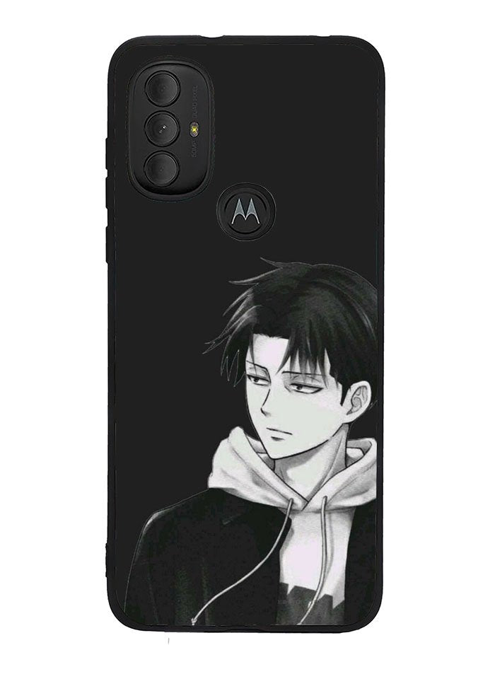 Attack on Titan Levi Face Motorola Moto G Pure 2021 , Moto G Power 2022 Case OV9029