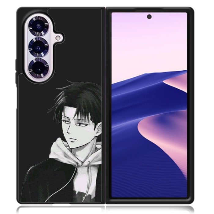 Attack on Titan Levi Face Samsung Galaxy Z Fold 7 Case OV9029